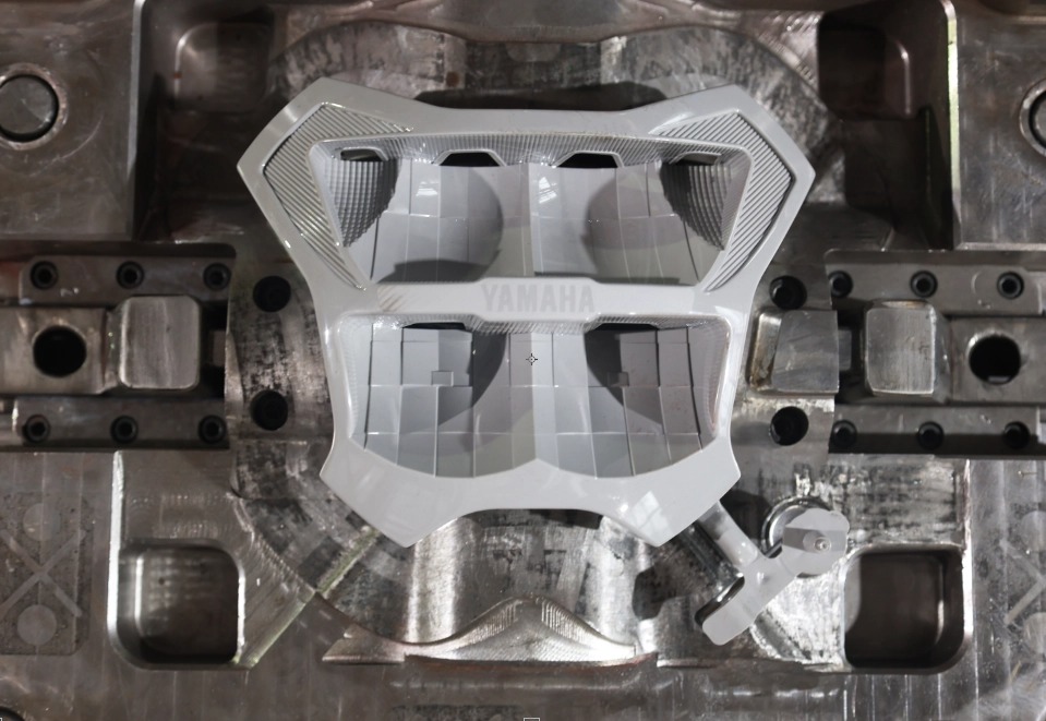 Motorcycle injection molding